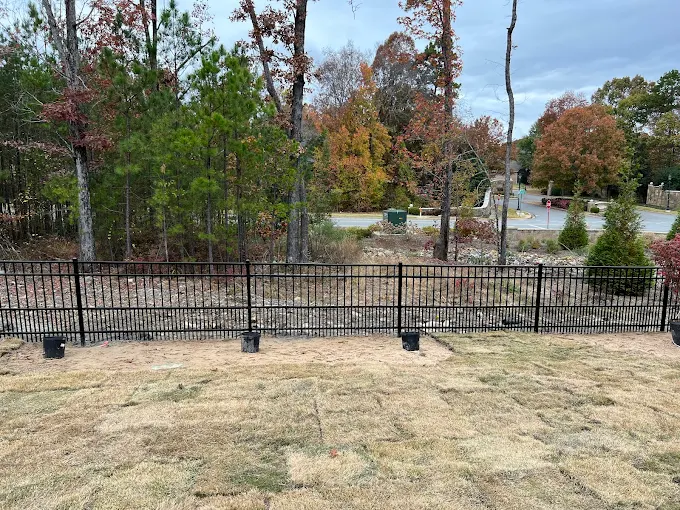 Delta Fence LLC residential wood fence project