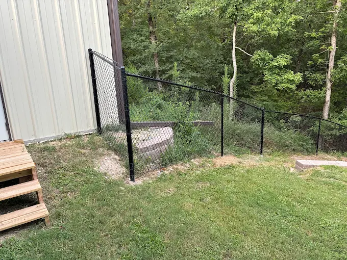 Delta Fence LLC wood fence installation detail